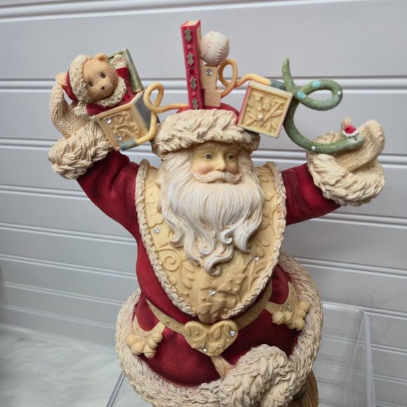 Enesco The Heart of Christmas "I Believe" Santa Claus Figure 2014  #4038656 - Picture 2 of 14
